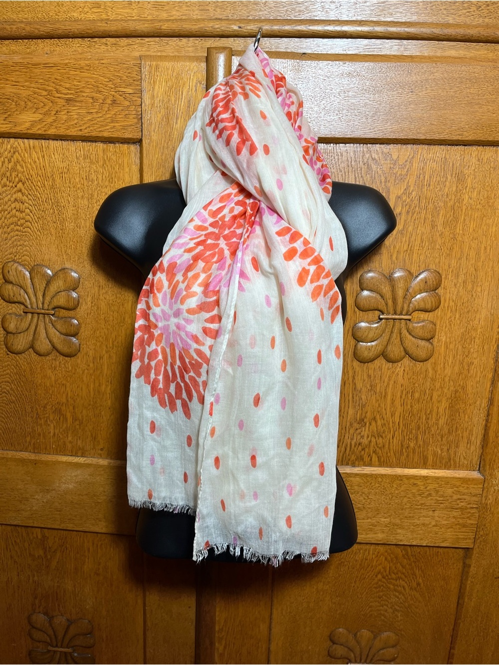 Scarf / Wrap — Coral